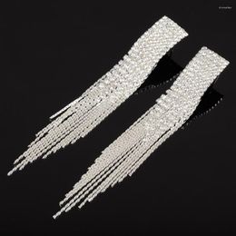 Stud Earrings Tassel Long Women's Fashion European And American Sexy High Quality Jewellery For Banquet