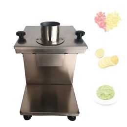 110V 220V Commercial Vegetable Cube Cutting Machine Carrot Potato Onion Dicer Vegetable Dicing Machine