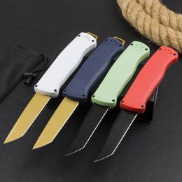 Special Offer BM 5370FE AUTO Tactical Knife CPM-CruWear Titanium Coating Blade CF-Elite Handle Outdoor Camping Hiking EDC Pocket Knives with Retail Box