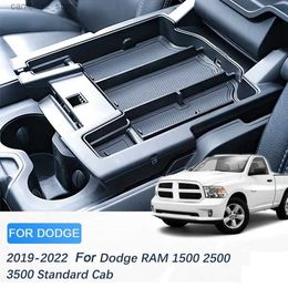 Car Organiser Car Armrest Storage Box Centre Console Organiser Container for Dodge RAM 1500 2500 3500 2019 2020 2021 2022 Accessories V5O3 Q231109