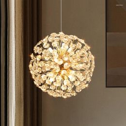 Chandeliers Crystal For Bedroom Kitchen Living Room Indoor Lighting Nordic Lamp Luminaire Home Decoration Hanging Lights Fixture