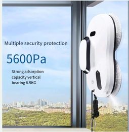 Magnetic Window Cleaners Home Cleaning Robot Smart Glass Vacuum Cleaner Onekey Wall Machine 231108