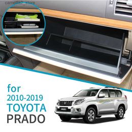 Car Organizer Car Center Co-pilot Glove Box Interval Storage Partition Organizer Tray for Toyota Land Cruiser Prado 150 LC150 FJ150 2010~2023 Q231109