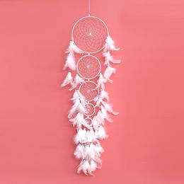 100CM Large Dream Catcher Wedding Decoration Pendant Handcrafted Bedroom Wall Hanging Decoration 122019