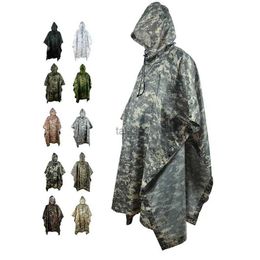 Rain Wear Outdoor Military Cloak Army War Tactical Raincoat Hunting Set Bird Watching Umbrella Raingear Home Accessories zln231109