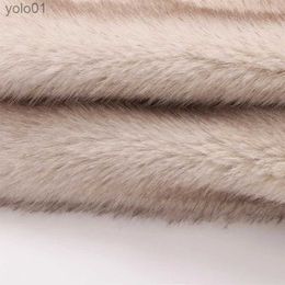 Women's Fur Faux Fur ic Street Fashion Week Luxury Brand Gardient Cropped Faux Fur Coat Women Winter 2023 Hot Cool Girls Fluffy Short Fur JacketL231120