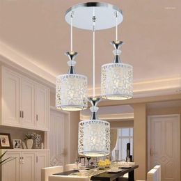 Ceiling Lights Modern Crystal Lamps LED Living Room Dining Glass Lamp Lustre Light