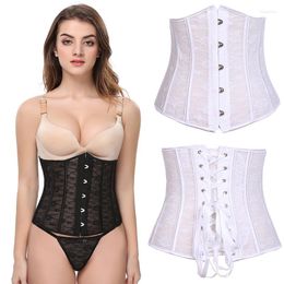 Women's Shapers Corset Europe And The United States Court Belly Lace Waist Clip