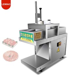 Stainless Steel Frozen Meat Roll Slicer Multi-Function Vegetable Mutton Ham Beef Cutter Machine Kitchen Tool