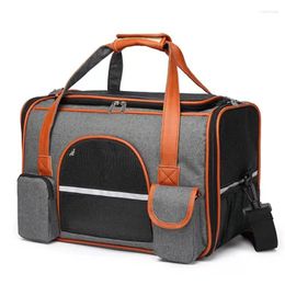 Dog Carrier Go Out Cat Bags Pet Bag Carriers For Small Car Seat Cover Travel Handbag Large Capacity Shoulder