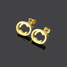 earring hoop stud designer earrings gold silver plated love earrings fashion jewelry gift circle earring earrings designer for women jewelry set gift 1