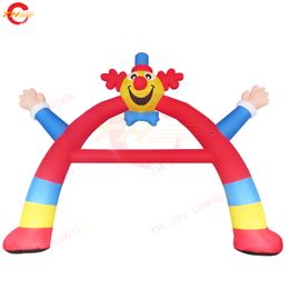 Outdoor Activities Customised Outdoor Inflatable Lovely Clown Arch 5X5 Carnival Party Event Clown Archway for Sale