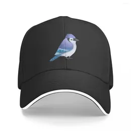 Ball Caps Blue Jay Bird Baseball Cap Uv Protection Solar Hat Christmas Men Women's