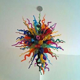 Pendant Lamps Multi Colored Modern Chandeliers Lightings Well Design Murano Chandelier Italy Glass Lighting For Living RoomPendant