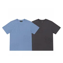 Men's Plus Tees & Polos Round neck embroidered and printed polar style summer wear with street pure cotton 21wf