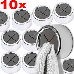 Kitchen Storage Self Adhesive Towel Plug Holder Silicone Hooks Wall Mounted Batroom Racks Dishcloth Hanger Clip Organiser Sucker