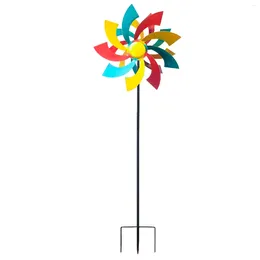 Garden Decorations Metal Wind Spinner Dual Direction 360 Degree Windmills Sculptures & Spinners Decorative Lawn Ornament Wi