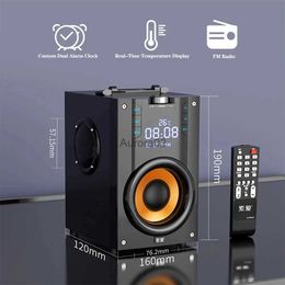 Computer Speakers SOAIY Portable Bluetooth Speaker Larger power Column outdoor Loudspeakers Subwoofer computer speaker of Music Centre with remote YQ231103