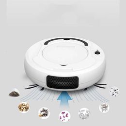 Hand Push Sweepers Robot Cleaner Vacuum Cleaning Automatic Home Dry Wet Floor Smart Sweeper Rechargeable Sweeping Mopping Suction Tool 231108