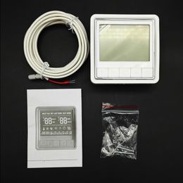 Freeshipping 95V~240V 16A Weekly Programmable Digital Underfloor Heating Room Thermostat Bkoeu