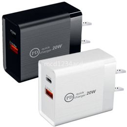 Fast Quick Chargers Eu US Power Adapter Type c PD USb C Wall Charger Plugs For Iphone 15 11 12 13 14 Samsung Smart mobile phone M1
