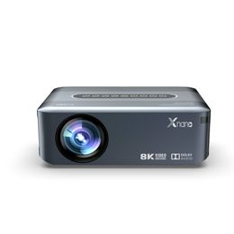 XNano X1 230 ANSI Lumens android Projector 8K 4K 1080P Amlogic T972 Dual wifi BT5.0 HDR10 Voice Control Portable Home Media Video vs K19 KP1 mini Projector