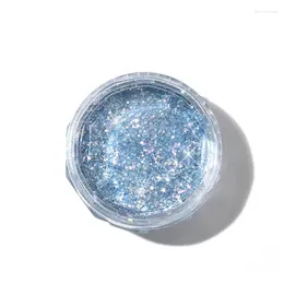 Nail Glitter Sequins Chrome Pigment Dust Powder 6 Colors Crystal Broken Diamond Nails Art Decoration Reflective