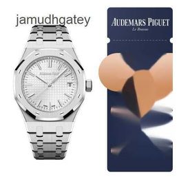 Ap Swiss Luxury Wrist Watches Royal AP Oak Series 15550st.oo.1356st.01 White Plate Men's and Women's Fashion Leisure Business Sports Watch VG3T