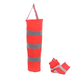 Garden Decorations 60cm Reflective Windsock Outdoor Wind Direction Measurement Bag Fluorescent Belt Hanging Weathervane Vane