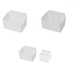 Kitchen Storage Fridges Slide Bins Wall Mounted Refrigerator Side-Door Shelf Box PP Material For B03E