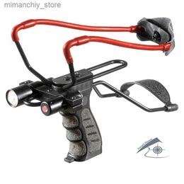 Hunting Slingshots Tactical Slingshot with Laser Sight and Light Q231110