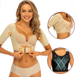 Women's Shapers Ladies Arm Body Shaper Slimming Shoulder Underwear Back Posture Corrector Hump Prevent Lifting Chest Lifter