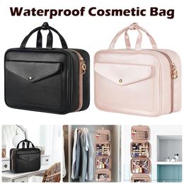 Cosmetic Bags Cases Hanging Toiletry Bag Waterproof Travel Makeup Bag Portable Cosmetic Bag Large Capacity Makeup Travelling Organiser 231109