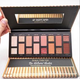Eye Shadow Cosmetic Born This Way The Natural Nudes palettes 16 Colours Shimmer Matte Makeup Eyeshadow Palette493