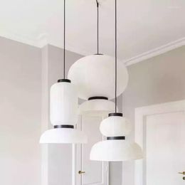 Pendant Lamps Rice Paper Pendent Lamp Living Room Dining Bar Coffee Shop Hanging Creative And Personalised LED Droplight