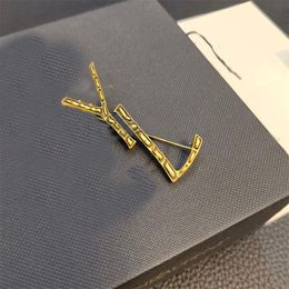 Gemstone Inlay Designer Accessories Brooch для женщин модный тикток ухабистый брош текстурированный шарм