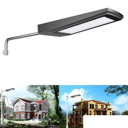 Solar Wall Lights Super Bright Solar Led Wall Lamps Upgrade 20W 168Led 2800Lm Radar Motion Sensor Light For Waterproof Ip65 Street Yar Dhmoi