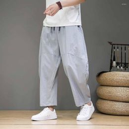 Men's Pants Spring Summer Fashion Cargo Men Casual Loose Baggy Trousers Hiphop Harem Streetwear Joggers Clothing