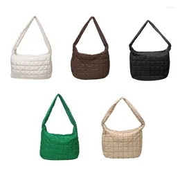 Shopping Bags Space Cotton Handbag Tote Bag Armpit Soft Padded Cloud Large Capacity Shoulder For Gatherings