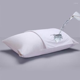 Pillow 48x74cm Waterproof Cover Anti-mite Sweat Proof Pillowcase For Bedroom El Pillows Comfortable Bedding Cases