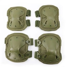 Elbow Knee Pads Camo Tactical KneePad Military Protector Army Airsoft Outdoor Sport Working Hunting Skating Safety Gear Kneecap 231109