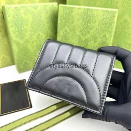 Wallets Latest Wallet Imported Material Bag and Practical Wallet Luxury Designer Bag Essential Bag Card Bagstylishyslbags