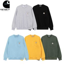 Men's Hoodies Sweatshirts Original Carhart 360g Classic Pocket Small Label Sweater Unisex Fashion
