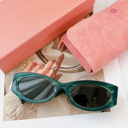 miumiuly sunglasses MU11WS retro cat eye sunglasses sunscreen glasses modify the face shape