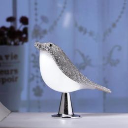 Party Favour Diamond Christmas Lamp Crystal Creative Magpie Decorative Reading Table Touch Wedding Favours For Guests