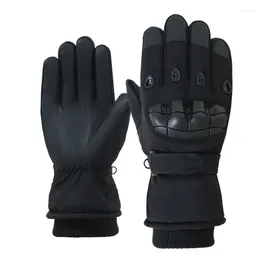 Cycling Gloves Winter Waterproof Windproof Non-slip Men Women Touchscreen Warm Cyling Skiing Camping For Outdoor Sports