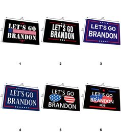 Let039s Go Brandon Flag 90150cm Outdoor Indoor Small Garden Flags Single Stitched Polyester With Brass Grommets3752441