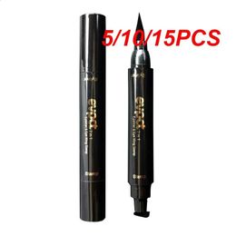 Eye Shadow/Liner Combination 5/10/15PCS Cat Eye Makeup Double Head Charming Cat Eye Pen Liquid Makeup Long Lasting Pigment Sexy Double Head Pencil 231109