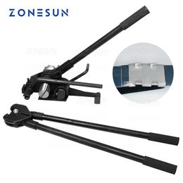 ZONESUN Industrial Equipment HM-98 Strapping Packing Machine Heavy Duty Manual Steel Strip Strapping Tools Steel Sealers For 32mm Steel strip