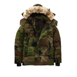 Coat Down Coat Mens Canadian Designer Parka Outdoor Winter Coat Big Fur Manteau Hiver Winter Coat 4AN2N